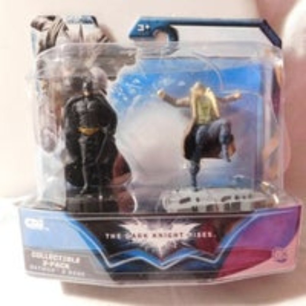 Batman and Bane Dark Knight Rises Collectible Action Figures